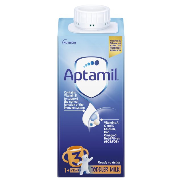 Aptamil 3 Baby Toddler Milk Formula Liquid 1-3 Years    200ml GOODS M&S   