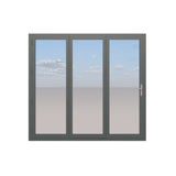 Clear Edge bi-fold aluminium door 210-230cm height (British brand)