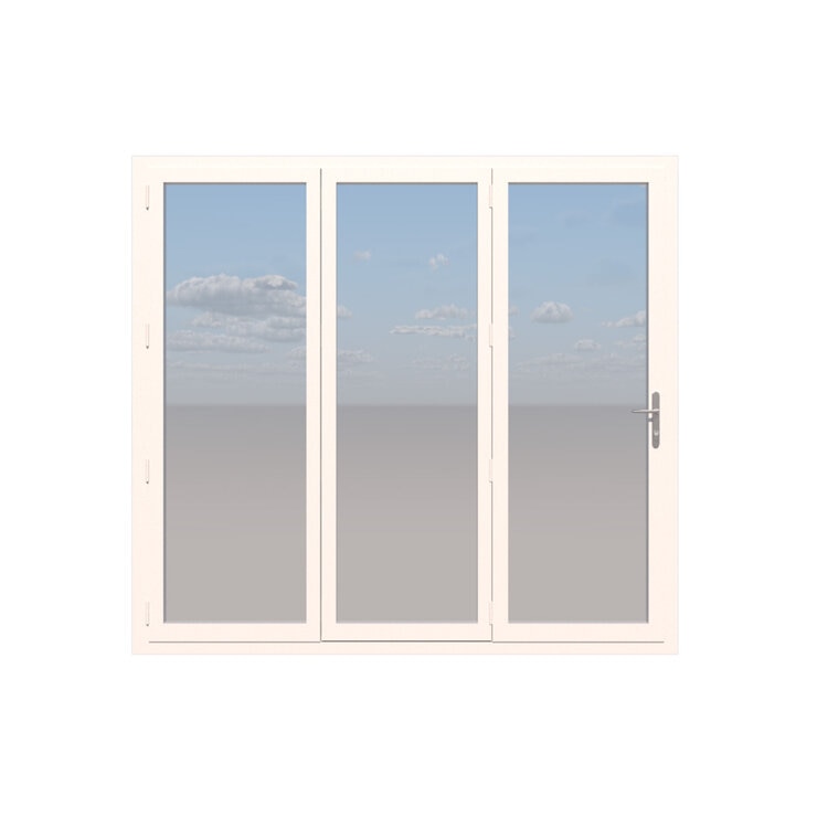Clear Edge bi-fold aluminium door 210-230cm height (British brand)