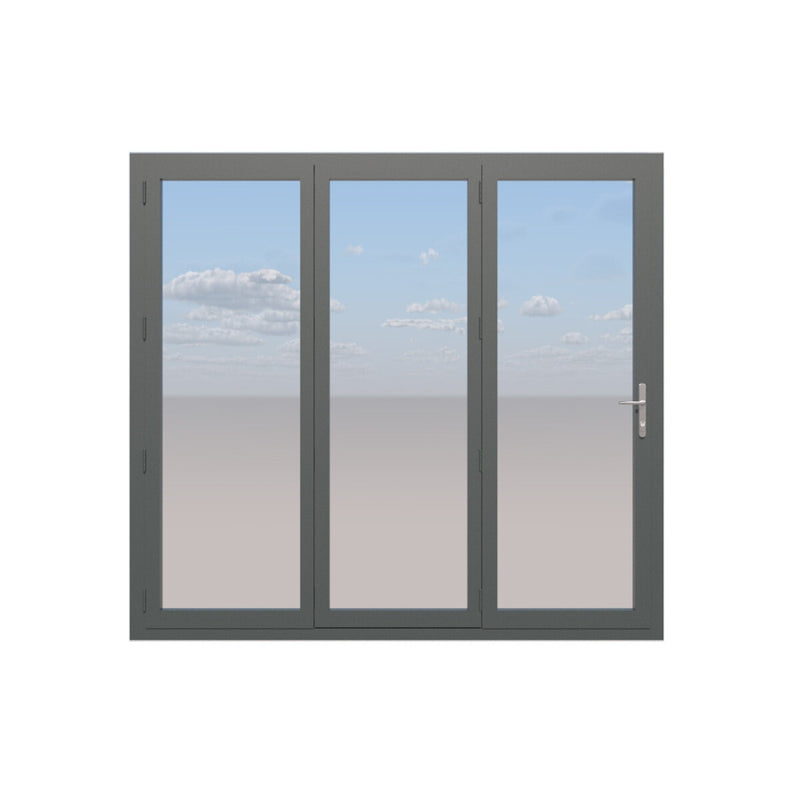 Clear Edge bi-fold aluminium door 210-230cm height (British brand)