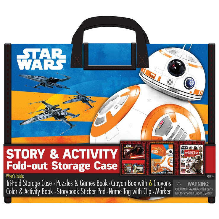 Barbie Spiderman Star Wars Marvel Disney Princess story activity case, imported from the UK