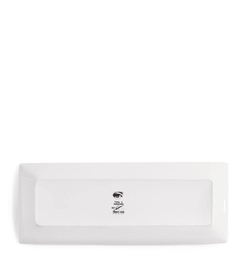 Fornasetti Tema e Variazioni porcelain tray - British product