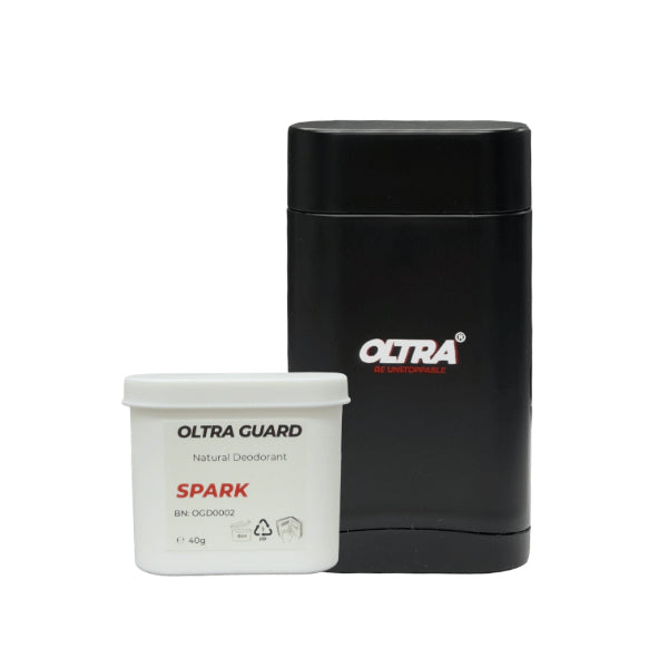 Oltra Guard natural deodorant starter pack Spark, imported from the UK