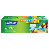 Bacofoil Zipper All Purpose Protect Small Bags x15 essentials Sainsburys   