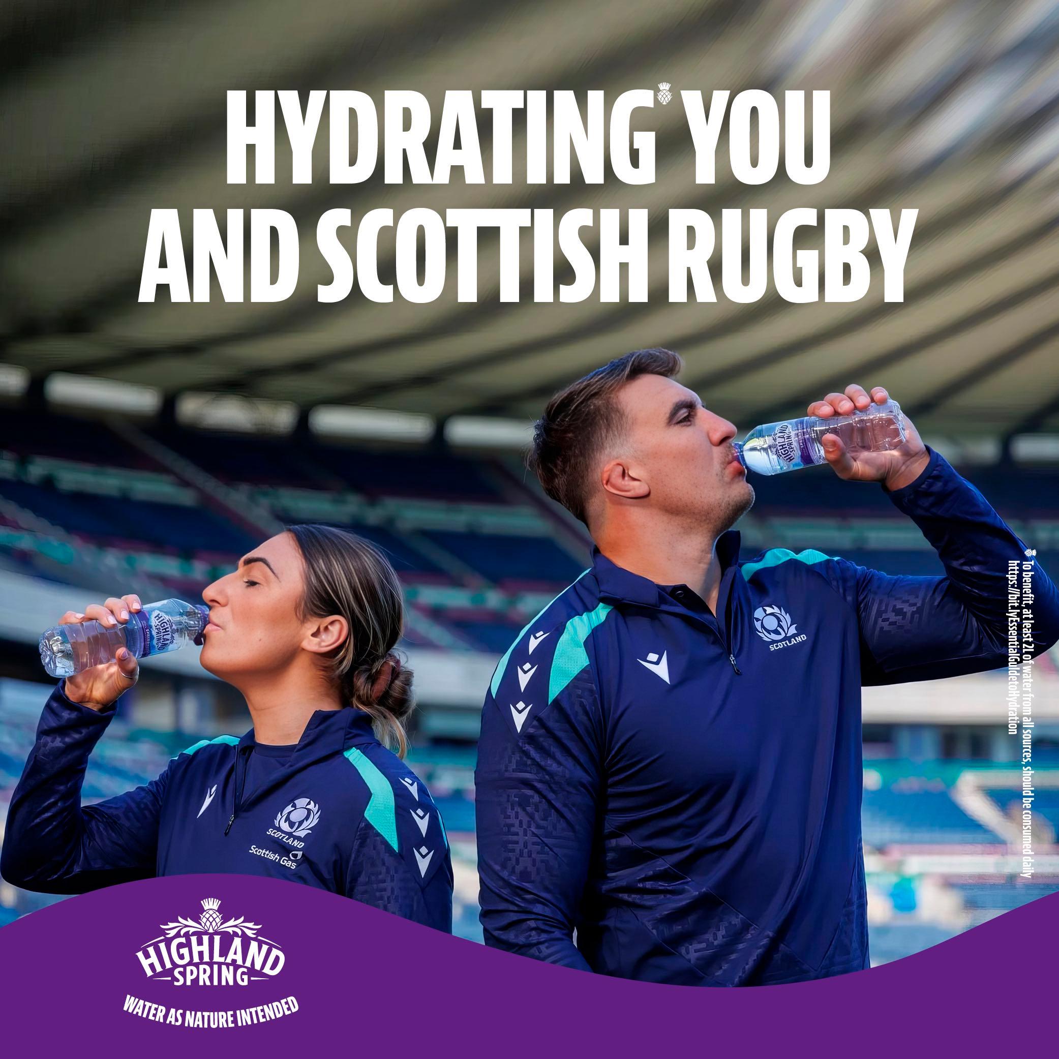Highland Spring Sparkling Spring Water 8x500ml, UK version