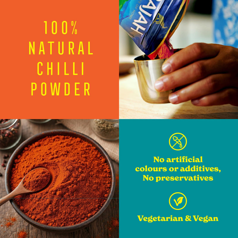 Rajah ground chilli powder 1kg - British product