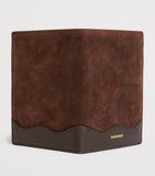 Suede Passport Holder with 4 Card Slots, 16cm x 12cm x 1cm