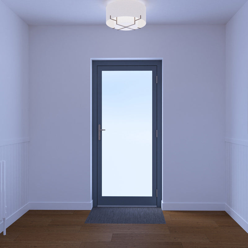 Dortech Richmond aluminium front door with lever handle, imported from the UK