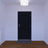 Dortech Doors Malton aluminium front door H2400 x W1300mm, imported from the UK