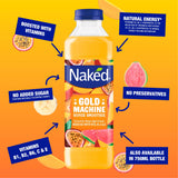 Naked Gold Machine Super Smoothie 750ml - British product