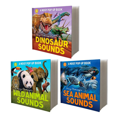 Costco UK Garry Fleming Pop-Up Sound Books in 3 Options: Dinosaurs, Sea Animal and Wild Animals- Buy online at McGrocer