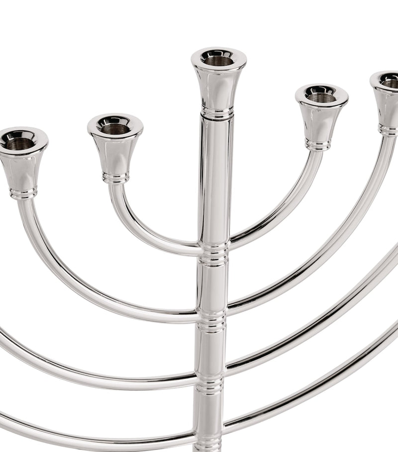 Christofle Célébrations silver-plated menorah 8-candle, UK version
