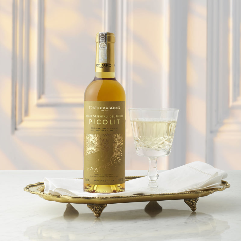 Fortnum's Picolit dessert wine half bottle 37.5cl, imported from the UK