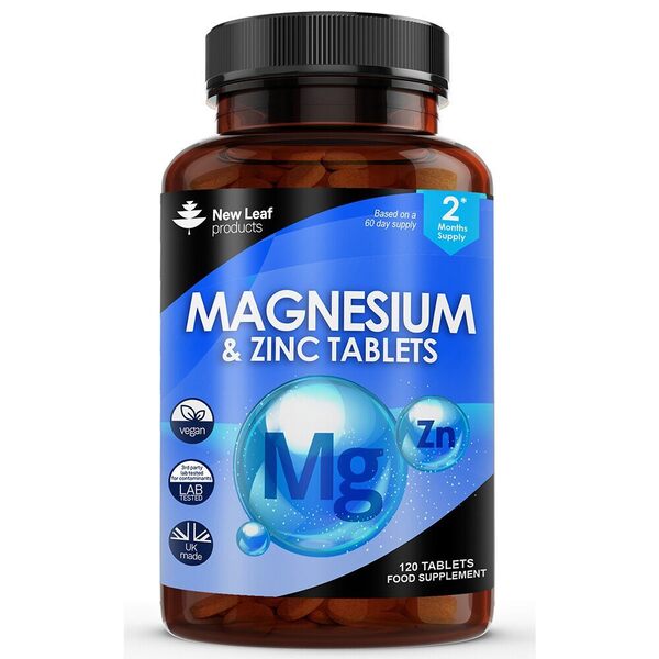 Magnesium Supplement 516mg with Zinc - 120s High Strength GOODS Superdrug   