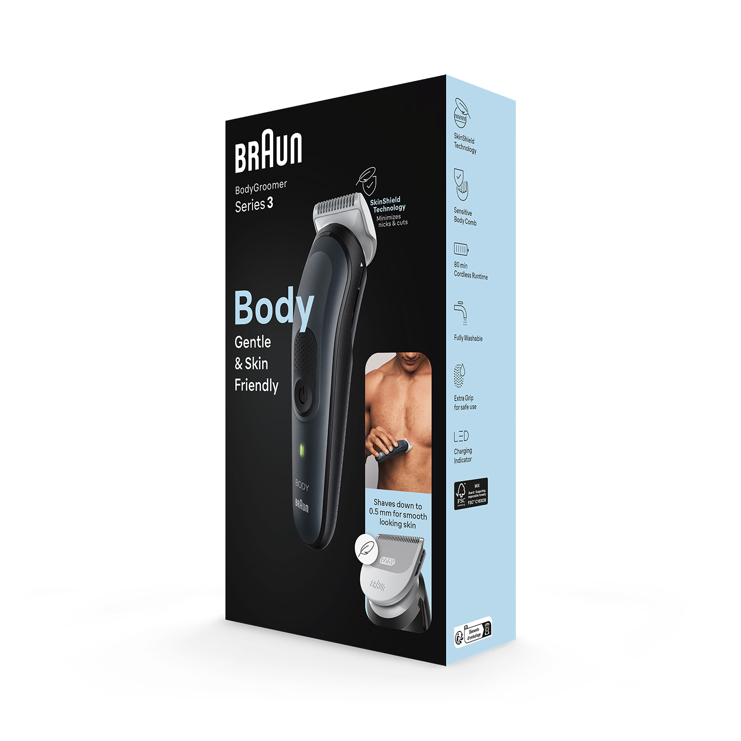 Braun Body Groomer Series 3 3350 (British brand)