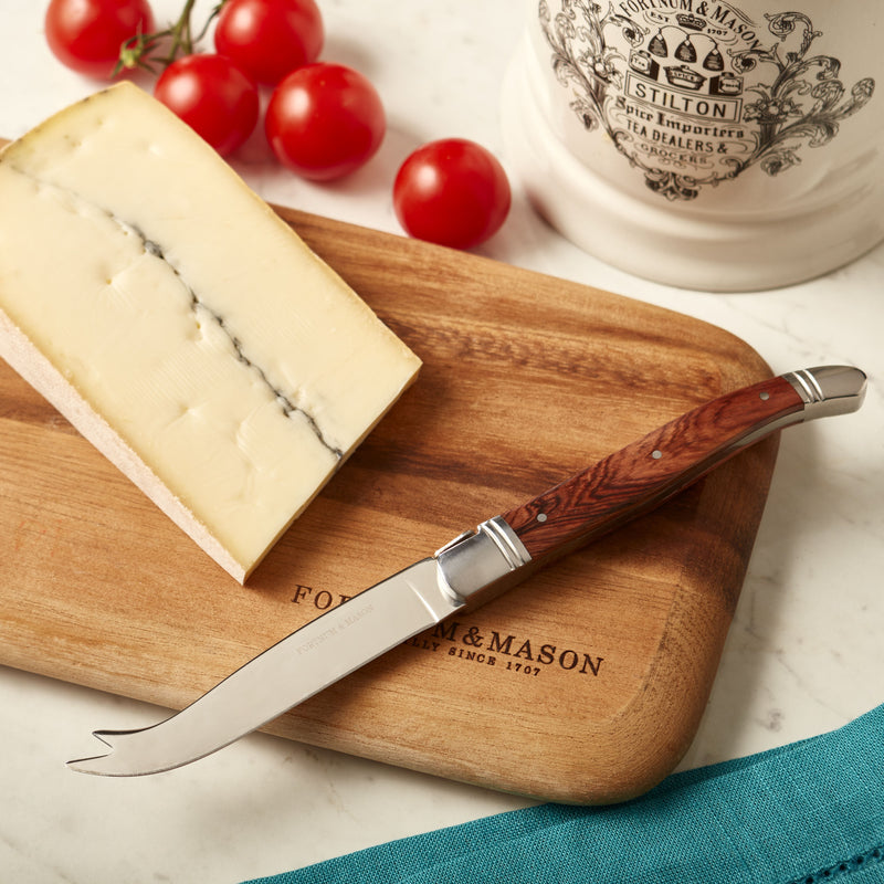 Fortnum's acacia wood cheese knife 22cm, UK version