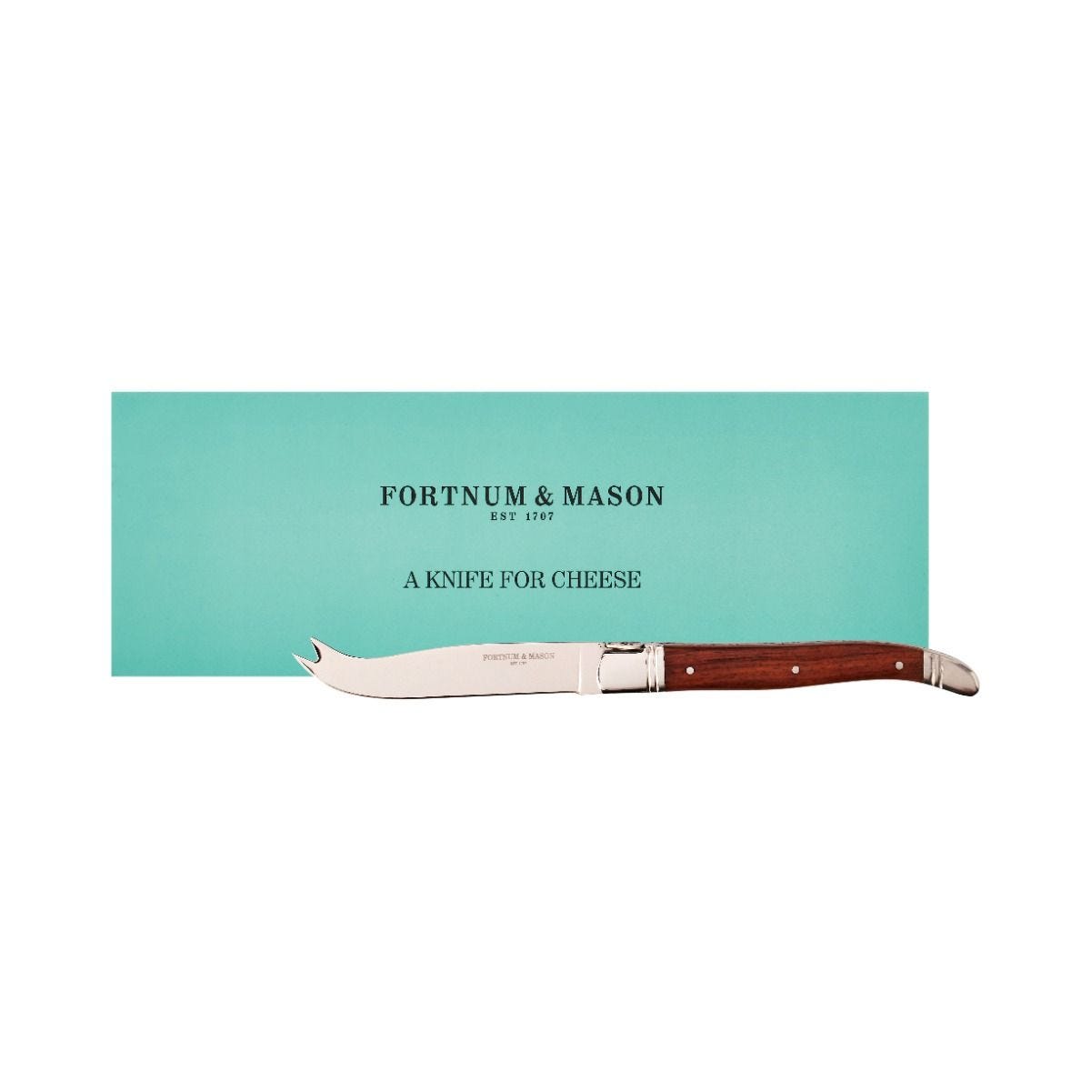Fortnum's acacia wood cheese knife 22cm, UK version