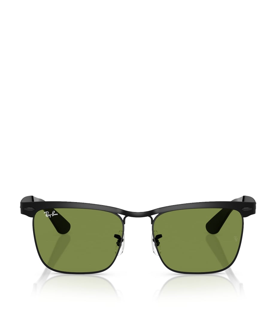Ray-Ban Wayfarer Deluxe square sunglasses metal frame, UK version