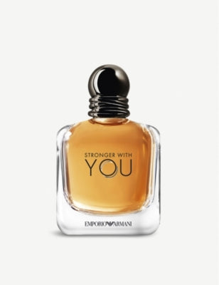 Emporio Armani Stronger With You eau de toilette fragrance, British product