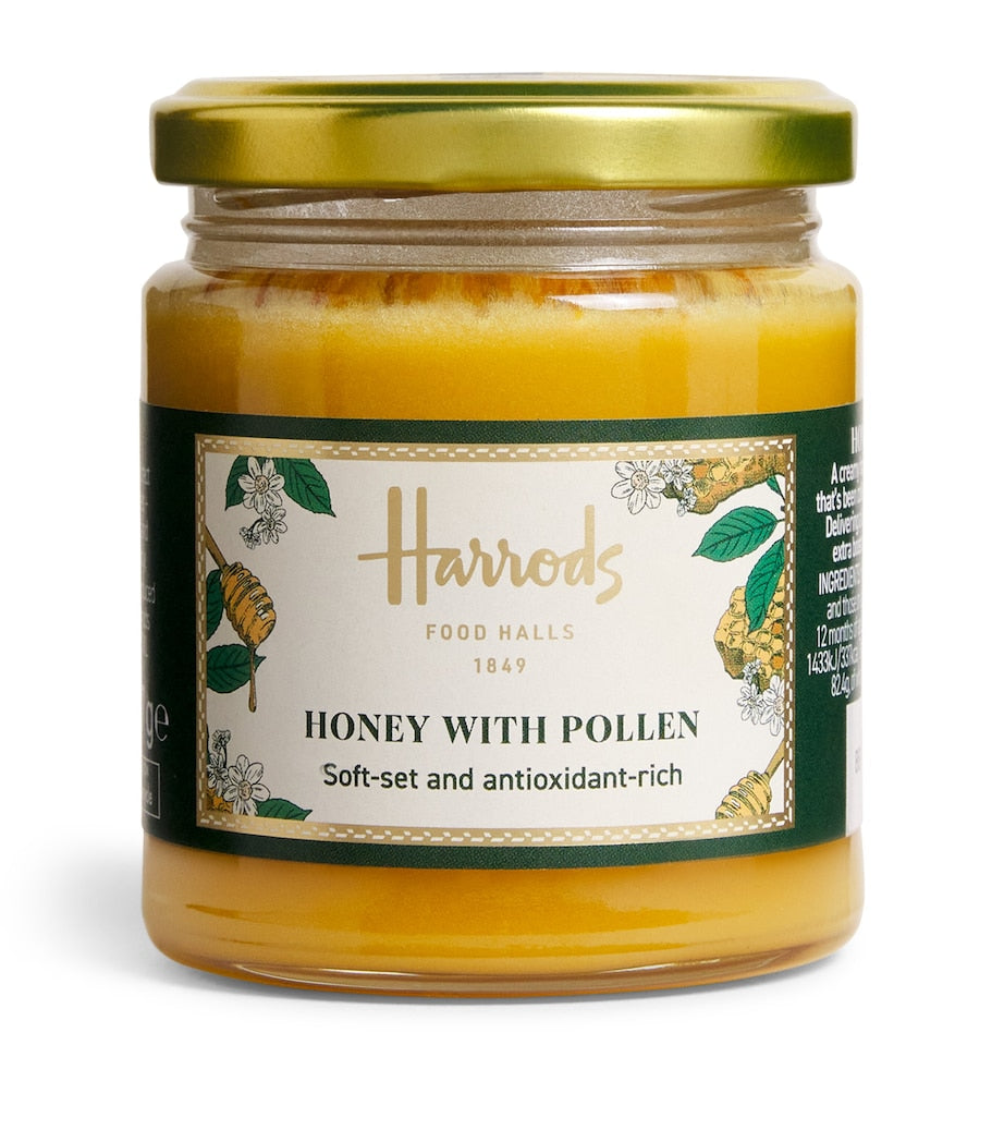 Harrods honey with pollen 227g, UK version