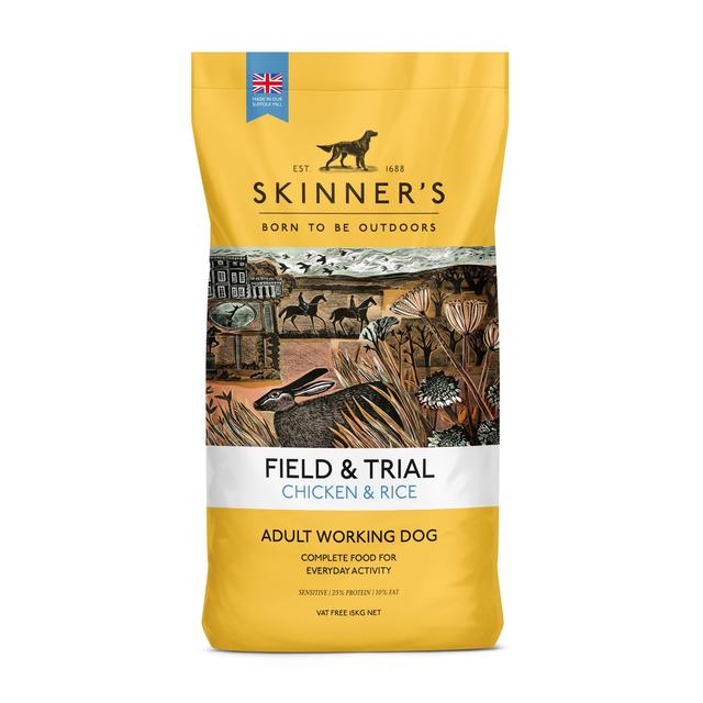 Skinners Field & Trial Chicken & Rice Dry Dog Food   15kg GOODS M&S   