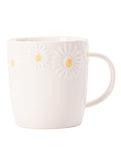 George Home Embossed Daisy Mug GOODS ASDA   