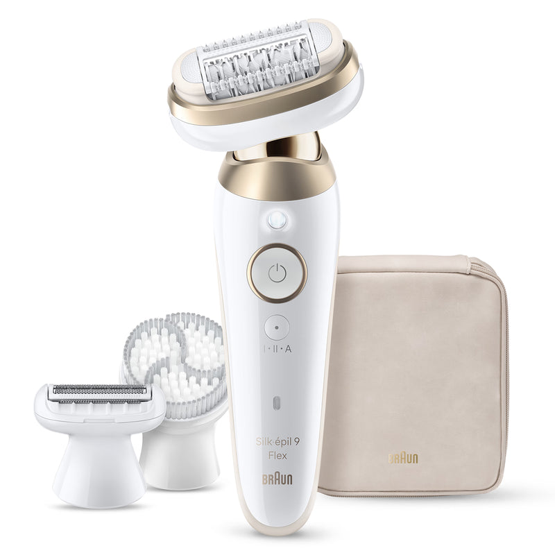 Braun Silk·épil 9 Flex gold epilator - British product