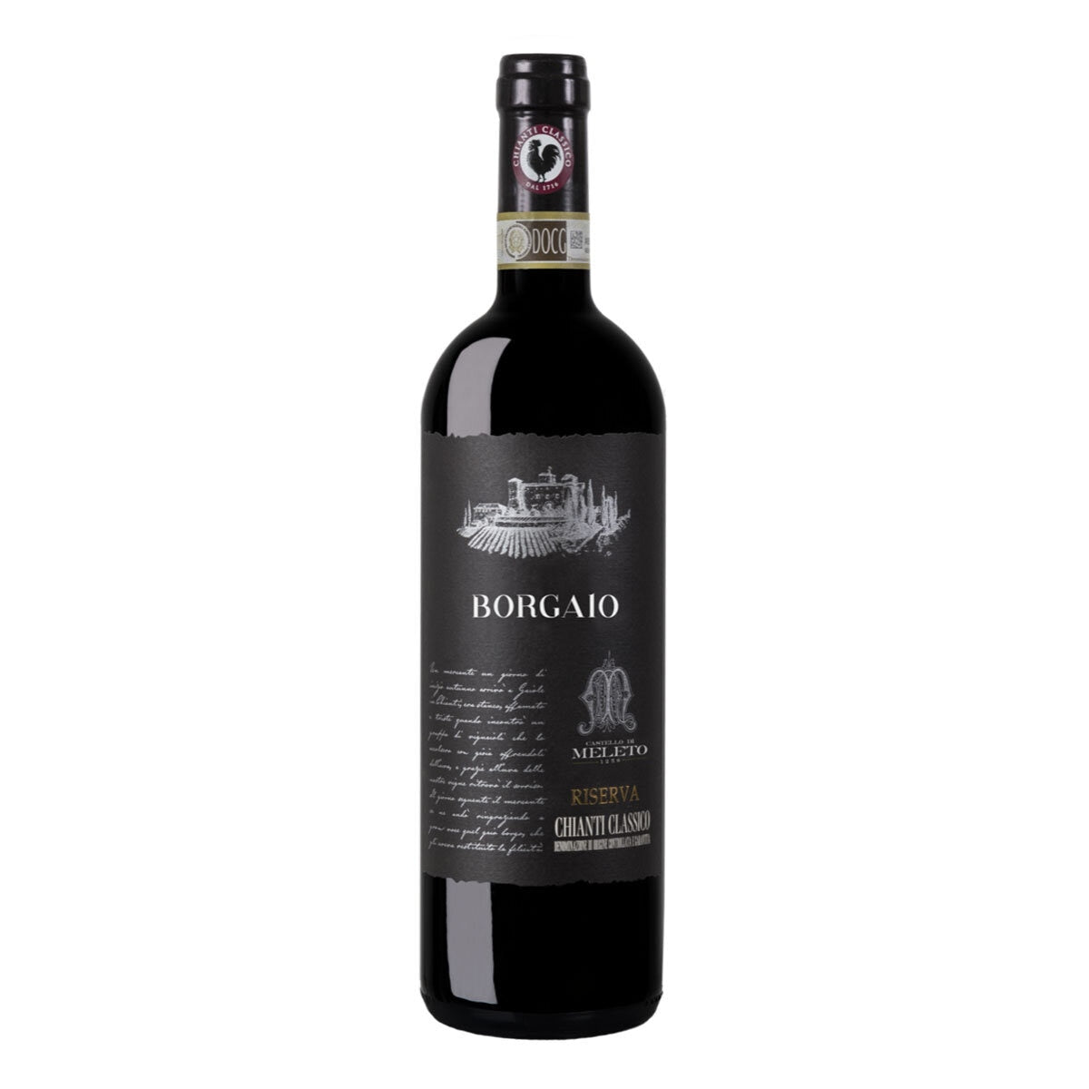 Castello Di Meleto Chianti Classico Riserva 2017 red wine 75cl - British product