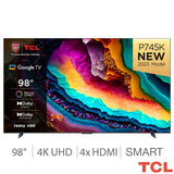 TCL 98P745K 98 Inch 4K Ultra HD 144hz Smart TV GOODS Costco UK