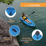 Lifetime Hydros 8ft 5" (256 cm) 1 Person Sit On Kayak With Paddle GOODS Costco UK