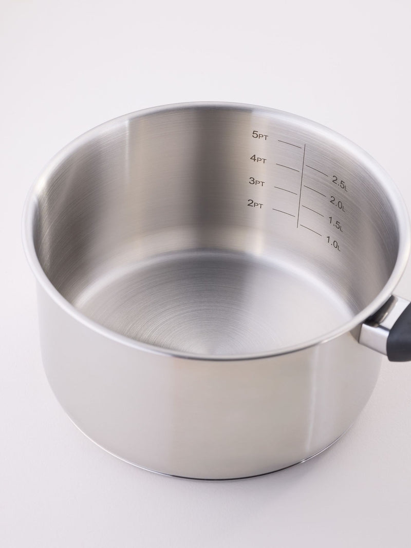 Judge stainless steel saucepan 20cm, 3L capacity (British brand)