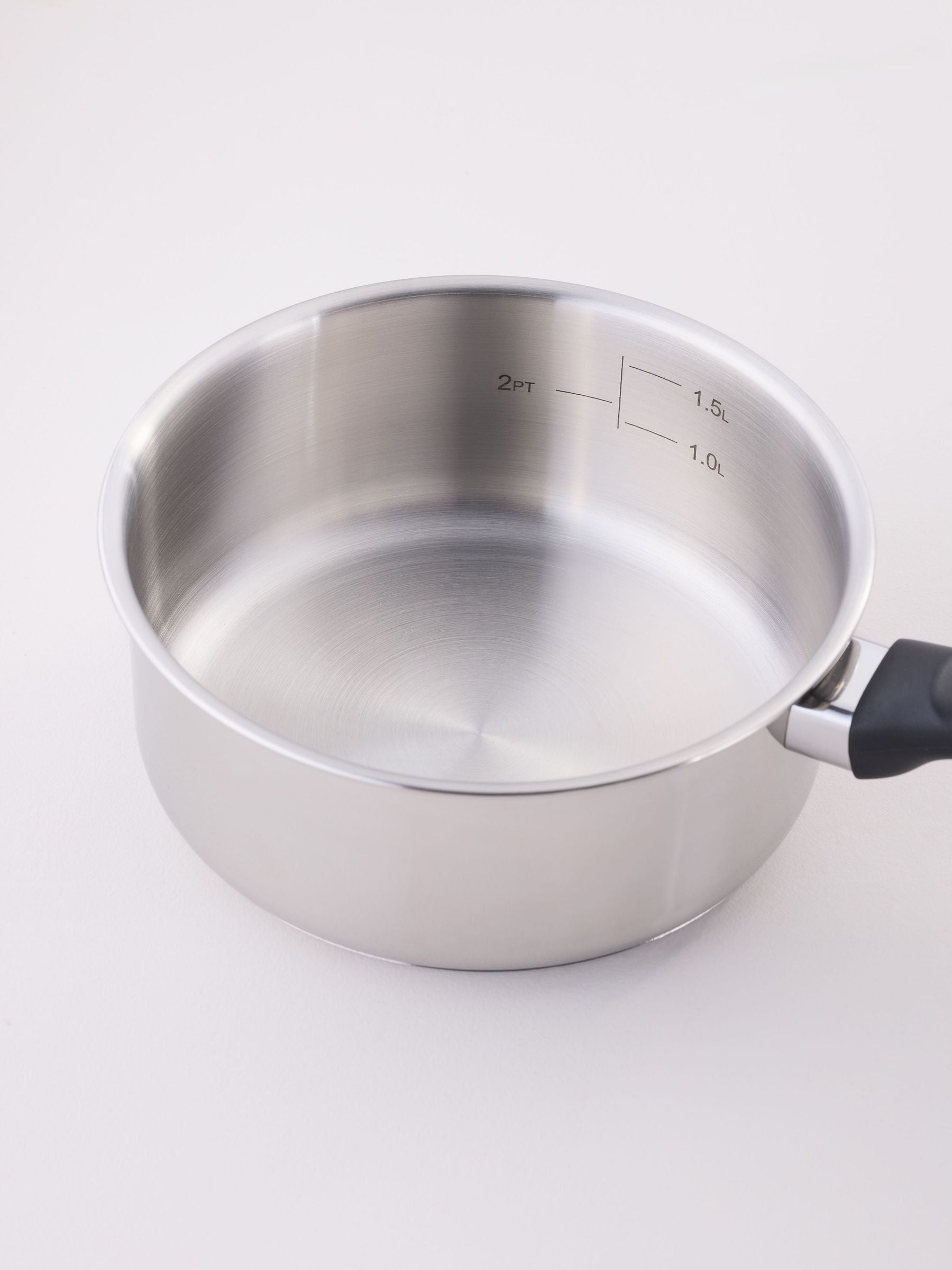 Judge polished steel saucepan 18cm - British product
