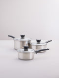 Judge polished steel saucepan 18cm - British product
