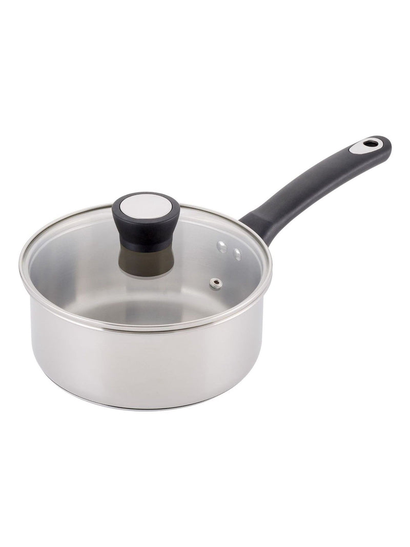 Judge polished steel saucepan 18cm - British product