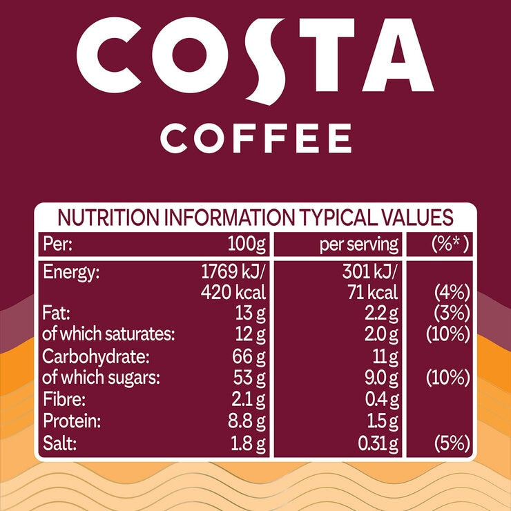 Costa Coffee Salted Caramel Latte 510g - British product