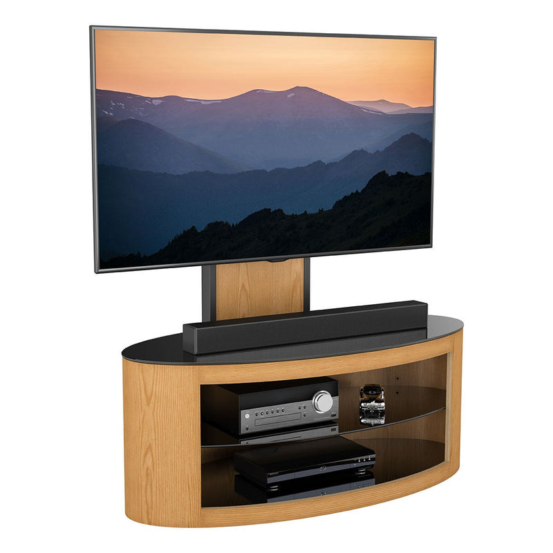 AVF TV stand for 65-inch TVs in 2 colours - British product