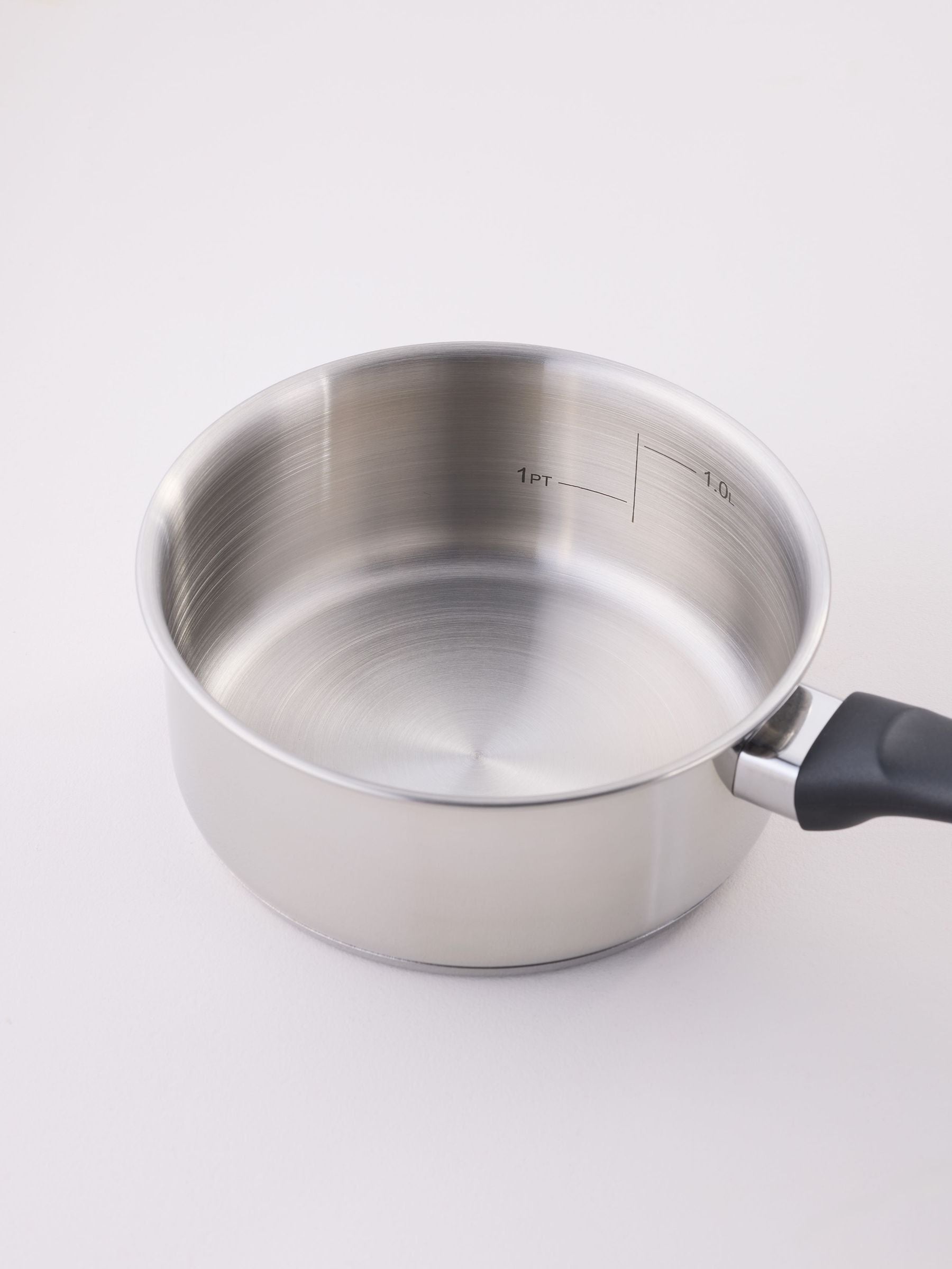 Judge polished steel cookware set 3 pieces, imported from the UK