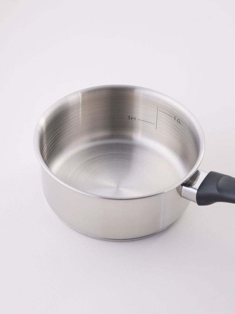 Judge polished steel cookware set 3 pieces, imported from the UK