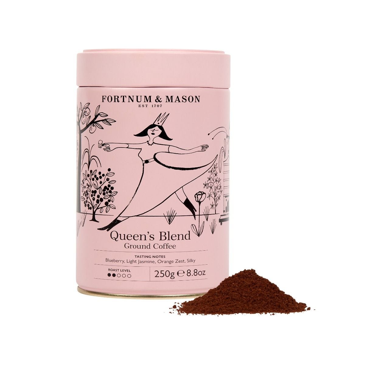 Fortnum & Mason Queen's Blend ground coffee 250g (British brand)
