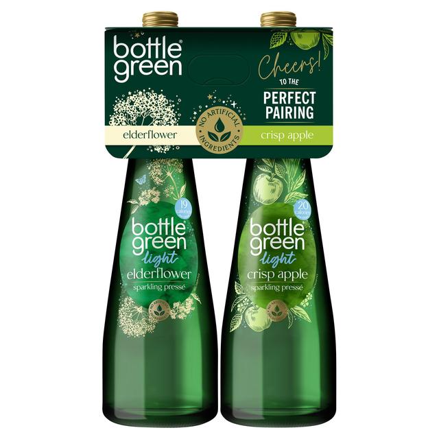 Bottlegreen Twin Pack Elderflower & Apple Twin Pack   2 x 750ml GOODS M&S   