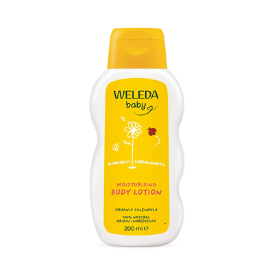Holland & Barrett Calendula Baby Body Lotion with Sweet Almond Oil 200ml- Buy online at McGrocer