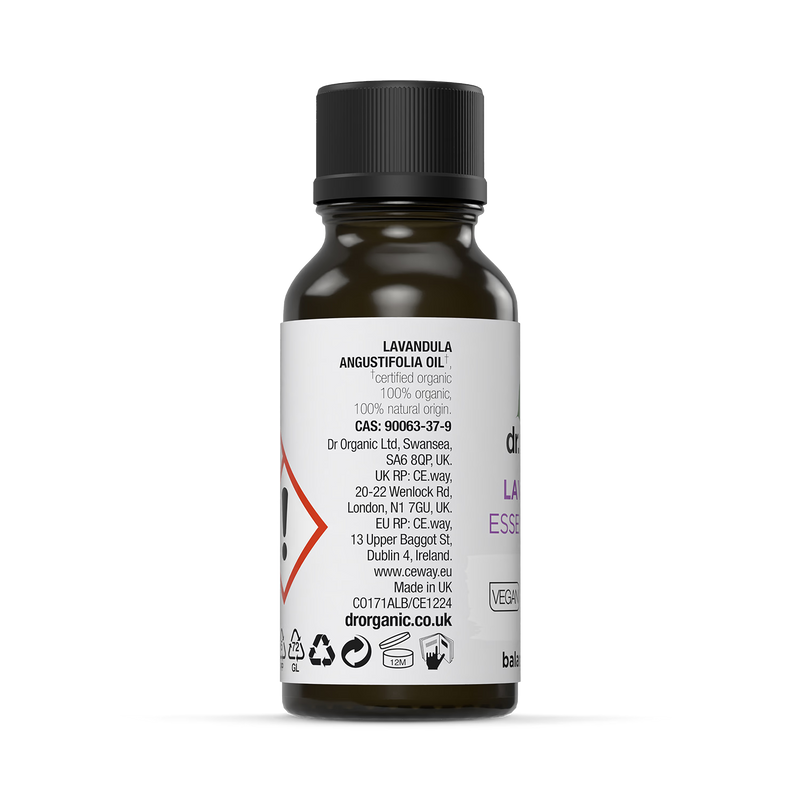 Dr Organic lavender pure essential oil 10ml - British product