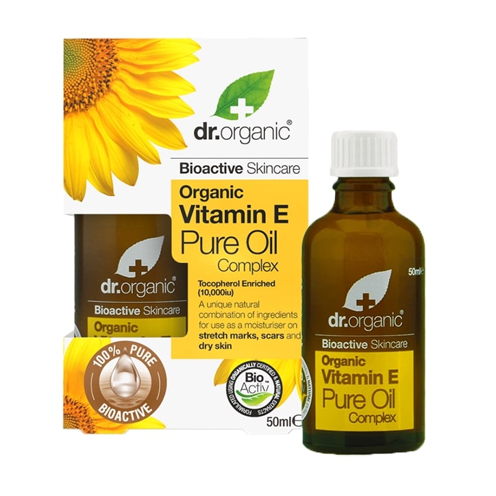 Dr Organic Vitamin E Pure Oil Complex 50ml Vitamin E Oil Holland&Barrett   