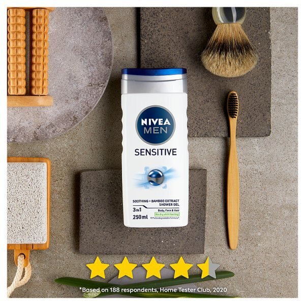 NIVEA Men Shower Gel Sensitive 250ml GOODS Superdrug   