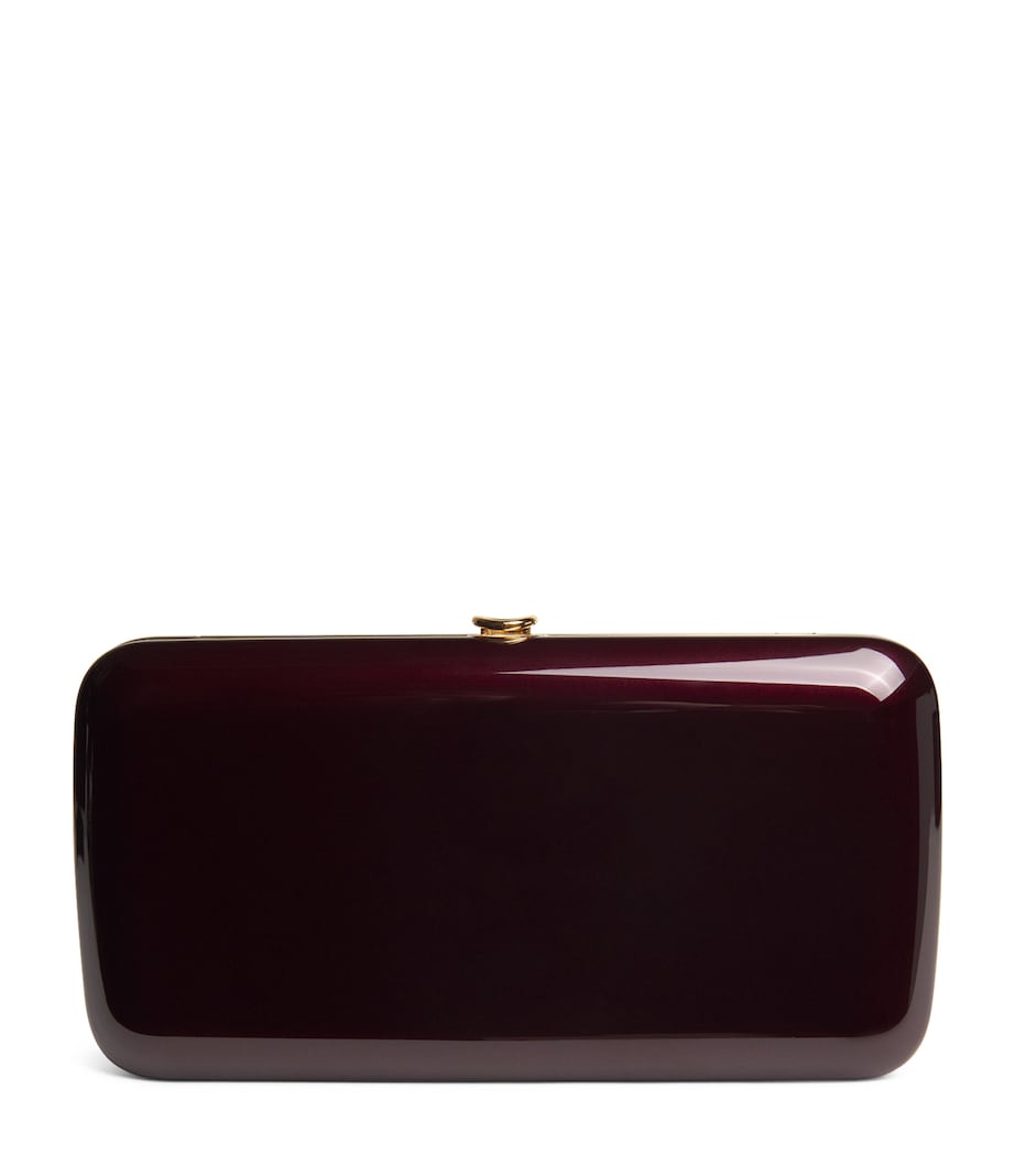 Jeffrey Levinson mirrored Finley clutch bag (British brand)