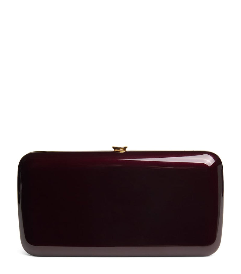 Jeffrey Levinson mirrored Finley clutch bag (British brand)