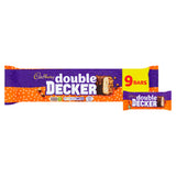 Cadbury Double Decker Chocolate Bar Multipack x9 335.7g GOODS Sainsburys   