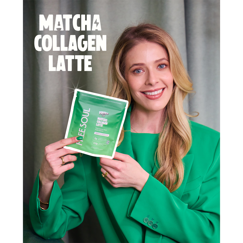 PerfectTed Matcha Collagen Latte 50g - British product