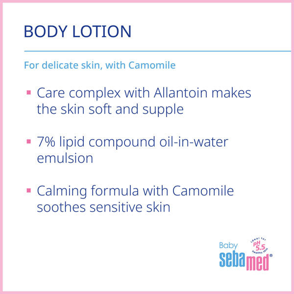 Sebamed baby body lotion 100ml (British brand)