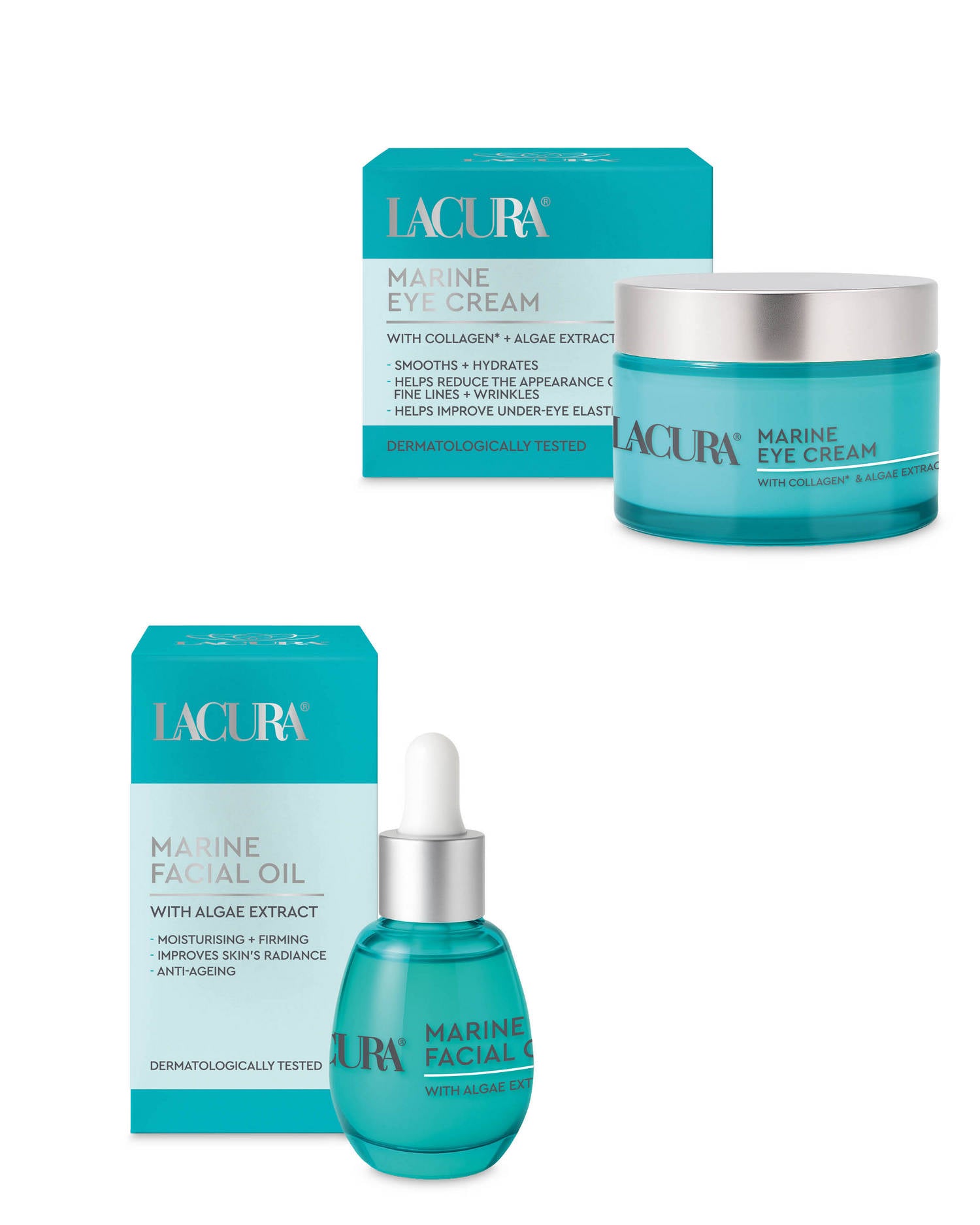 Lacura marine eye cream for fine lines, (British brand)